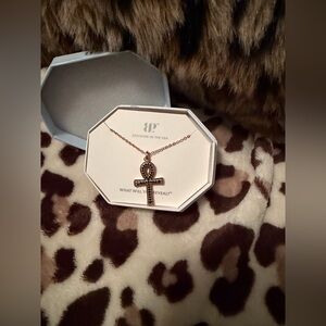 Black onyx Ankh Necklace 🖤✨